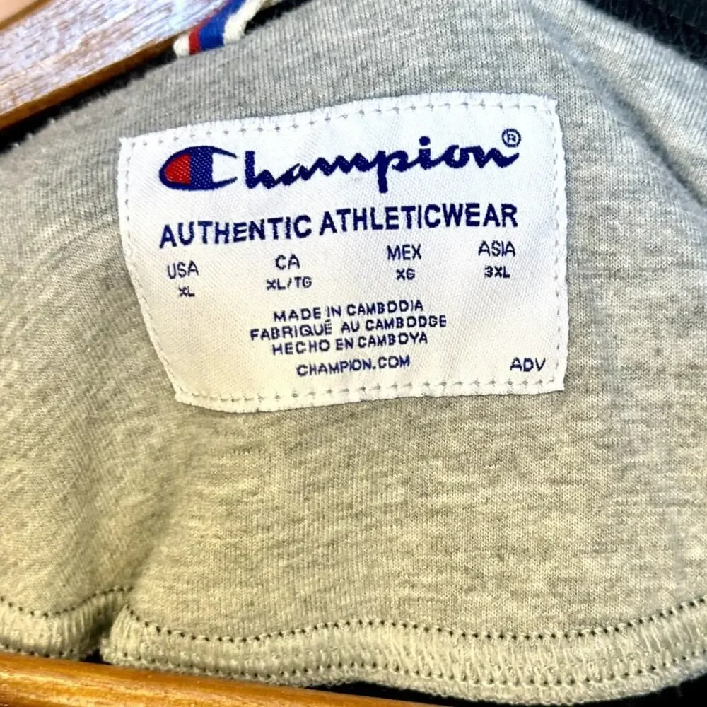 Champion Crewneck Sweatshirt Embroidered logo‎ Men's XL - Picture 3 of 4